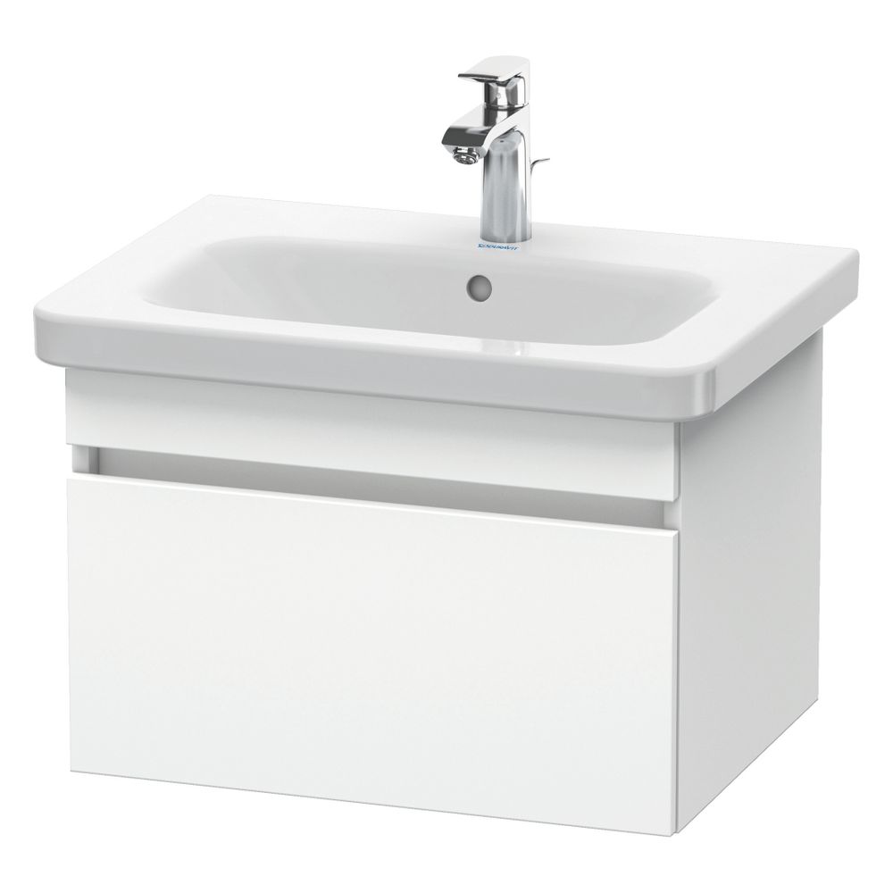 Duravit DuraStyle Waschtischunterbau wandhäng. 448x580x398mm, Mattweiß, Grifflos, ... DURAVIT-DS638001818 4021534916229 (Abb. 4)