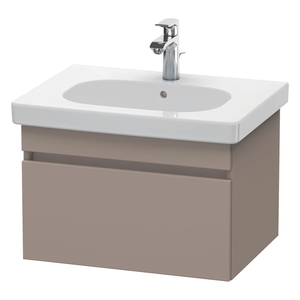Duravit DuraStyle Waschtischunterbau wandhäng. 453x600x398mm, Basalt Matt, Grifflo... DURAVIT-DS638304343 4021534917837 (Abb. 4)