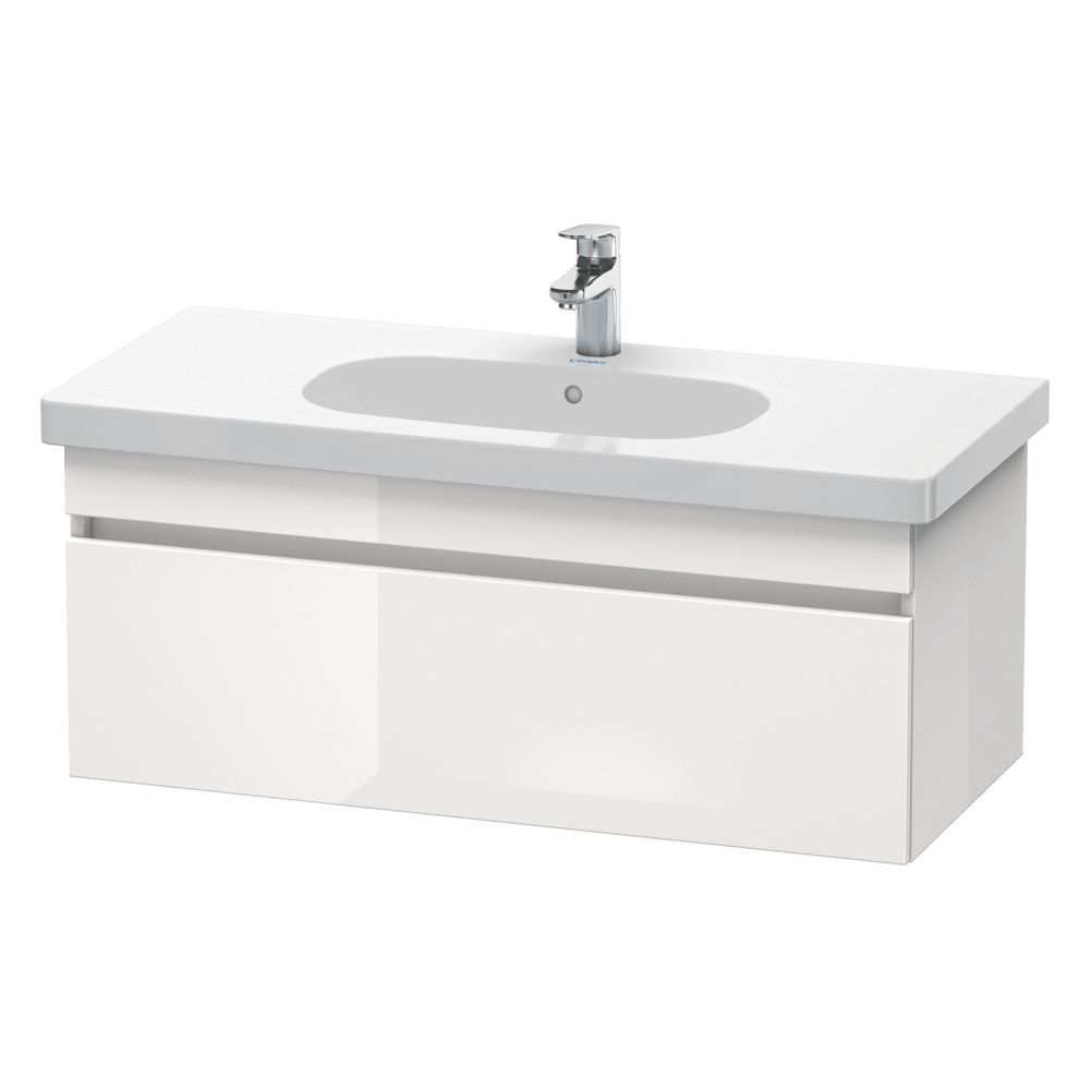 Duravit DuraStyle Waschtischunterbau wandh. 453x1000x398mm, Eiche Mattschwarz, Gri... DURAVIT-DS638501616 4063382147479 (Abb. 4)