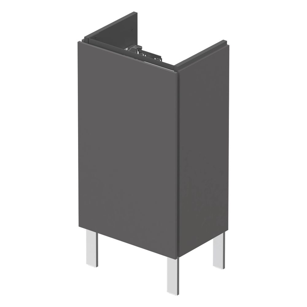 Duravit L-Cube Waschtischunterbau bodenst. 294x420x704mm, L, Graphit Matt, Grifflo... DURAVIT-LC6273L4949 4053424130606 (Abb. 4)