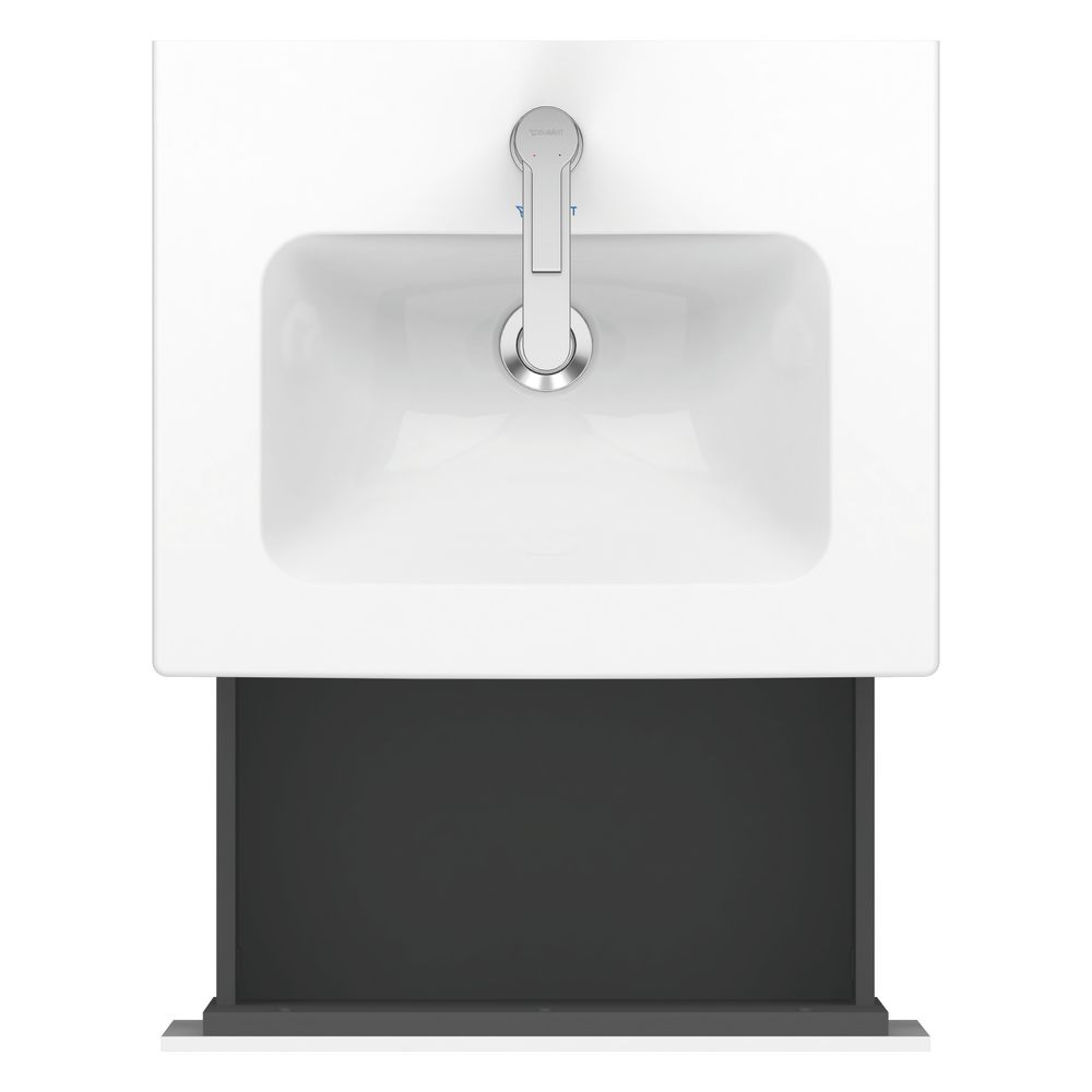 Duravit L-Cube Waschtischunterbau wandh. 421x520x400mm, Compact Mattweiß, Grifflos... DURAVIT-LC611801818 4063382032737 (Abb. 8)