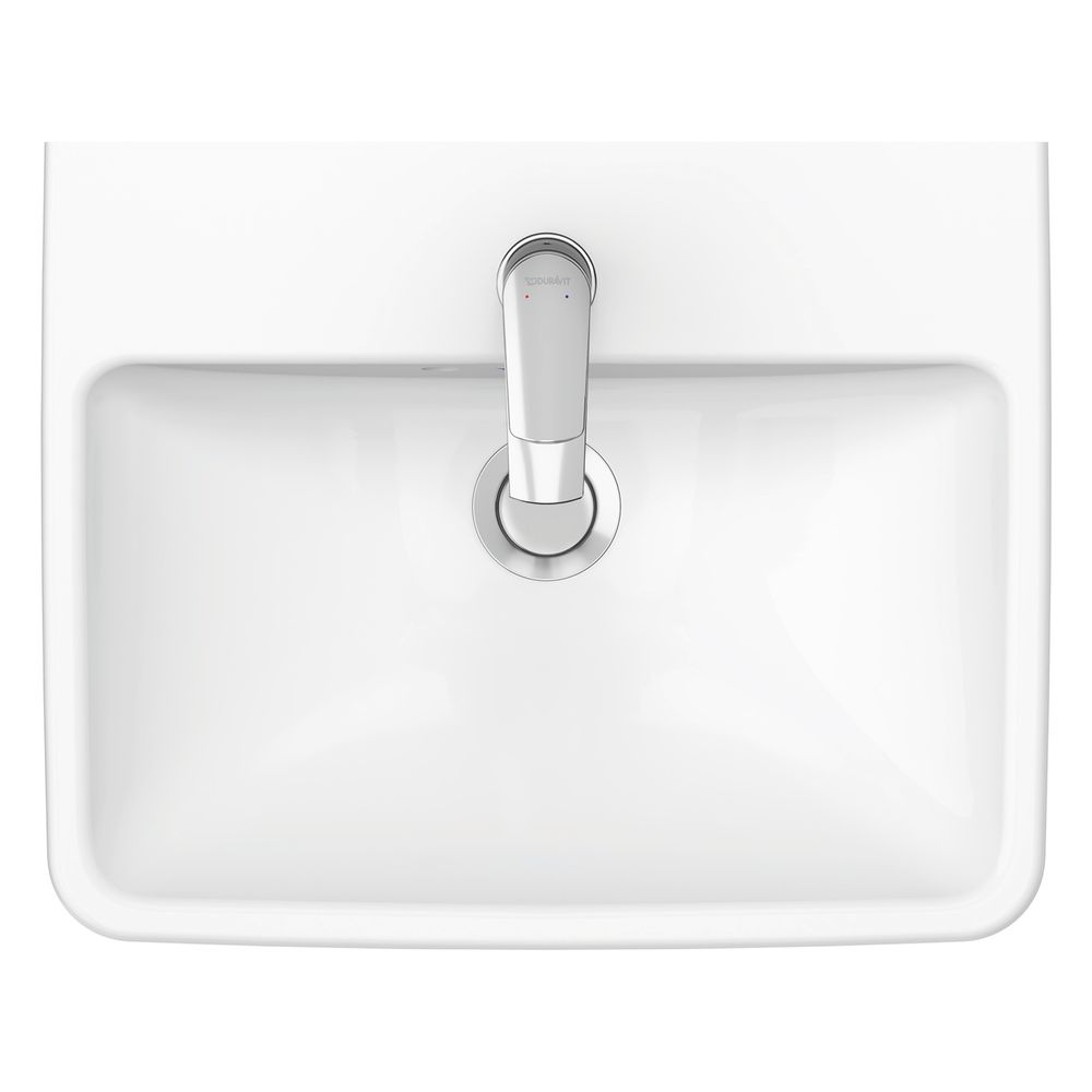 Duravit No.1 Handwaschbecken 400x500x145mm, Weiß Hochglanz, Rechteckig,1 Waschplatz... DURAVIT-0743500000 4063382180216 (Abb. 9)