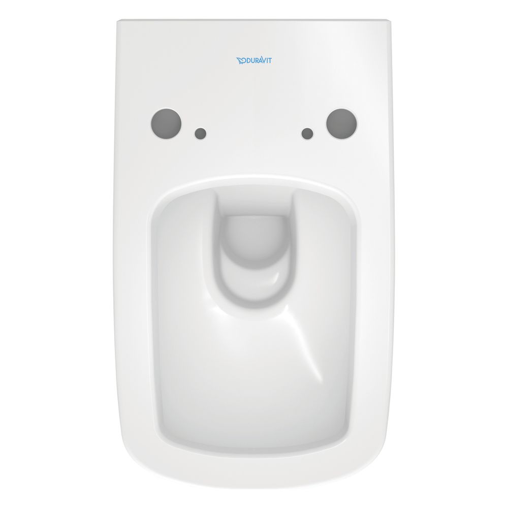 Duravit DuraStyle Wand-WC für Dusch-WC-Sitz 620x376x355mm Weiß Hochglanz, 4,5l, W... DURAVIT-25375900001 4021534854460 (Abb. 10)