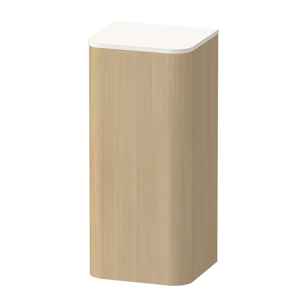 Duravit Happy D.2 Halbhochschrank Lack 360x400x880mm Mediterrane Eiche Matt, 1 Tür... DURAVIT-HP1260L7171 4053424872001 (Abb. 1)
