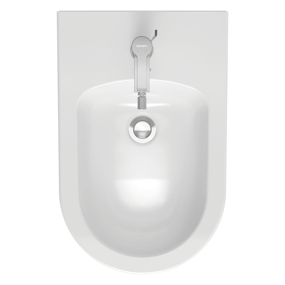 Duravit ME by Starck Wandbidet 570x370x295mm, Weiß Hochglanz, WonderGliss, 1 HL, H... DURAVIT-22881500001 4021534966705 (Abb. 7)