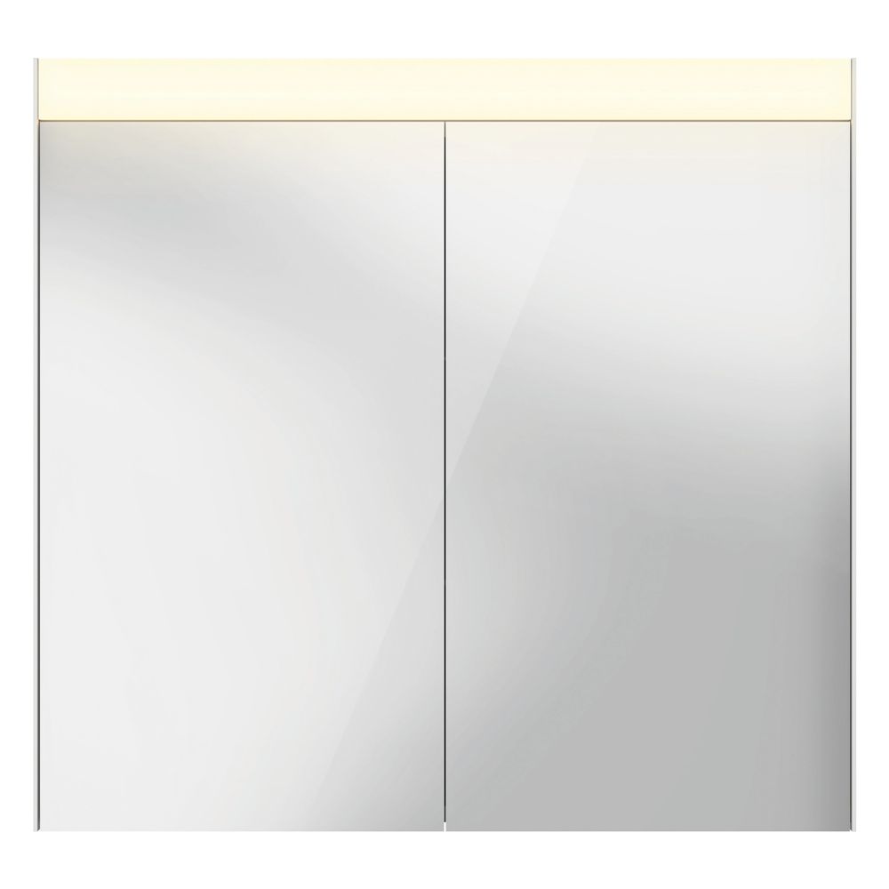 Duravit Best Spiegelschrank mit Licht Wandmontage 148x810x760mm, Neutral, 2 Türen... DURAVIT-LM7841000002 4053424468228 (Abb. 6)
