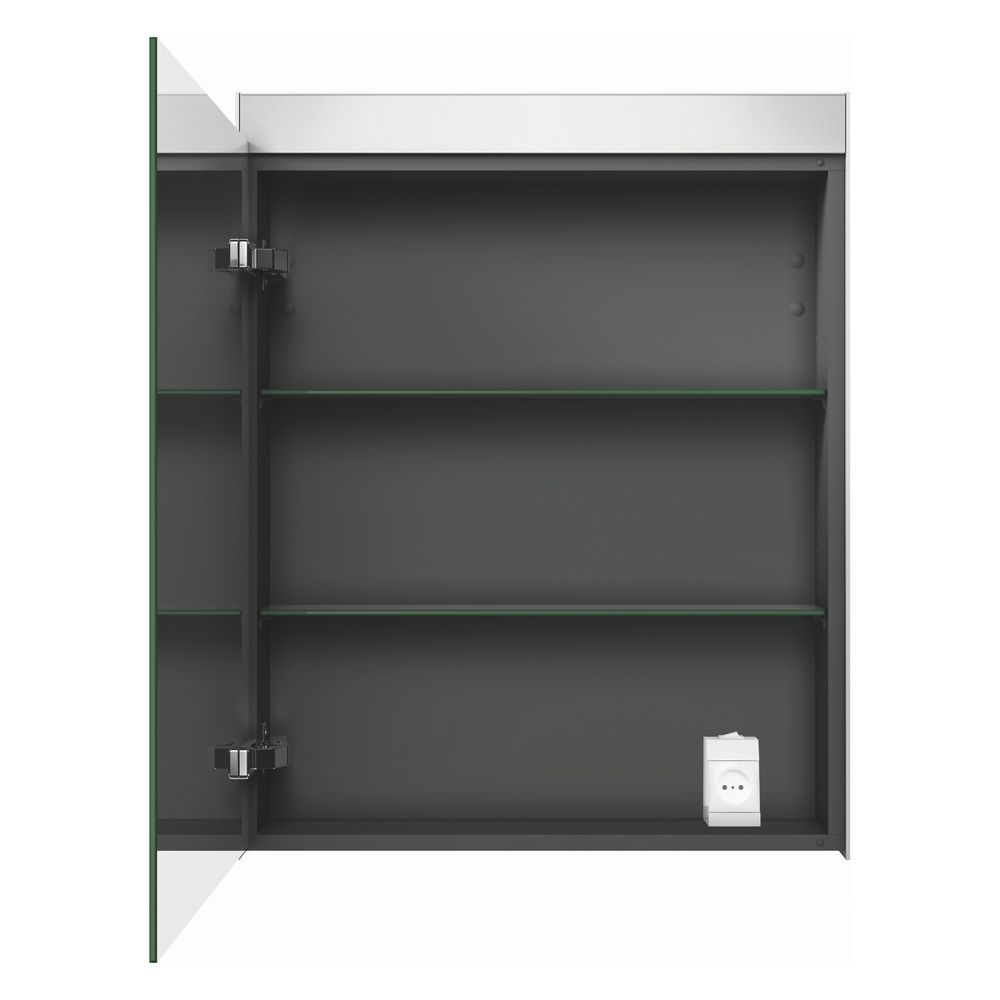 Duravit Better Spiegelschrank mit Licht Wandmontage 148x610x760mm, L, Neutral, Tü... DURAVIT-LM7830R00002 4053424468068 (Abb. 8)