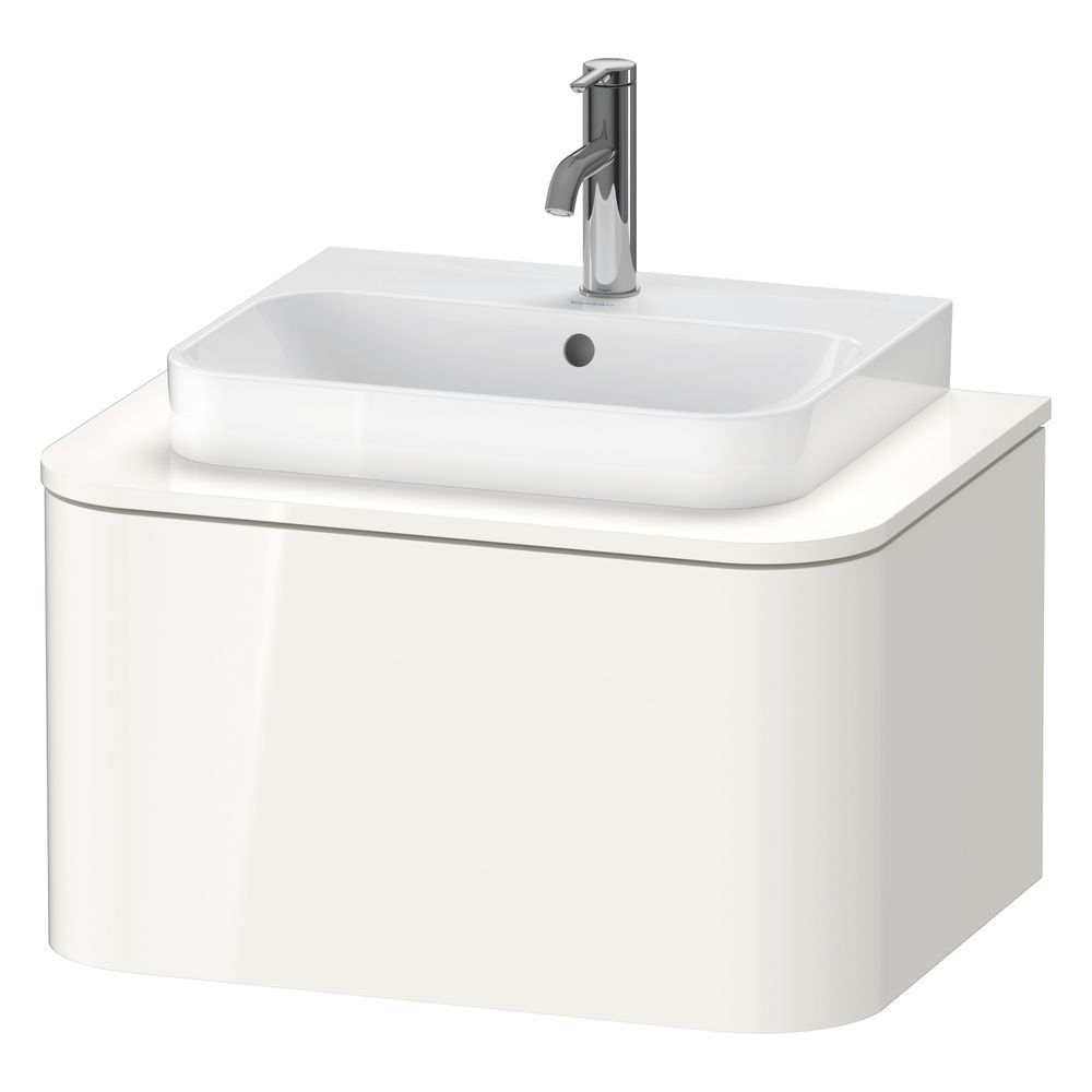 Duravit Happy D.2 Konsolenwaschtischunterbau wandhäng. 480x650x354mm ohne KSP Weiß... DURAVIT-HP494002222 4053424867144 (Abb. 4)