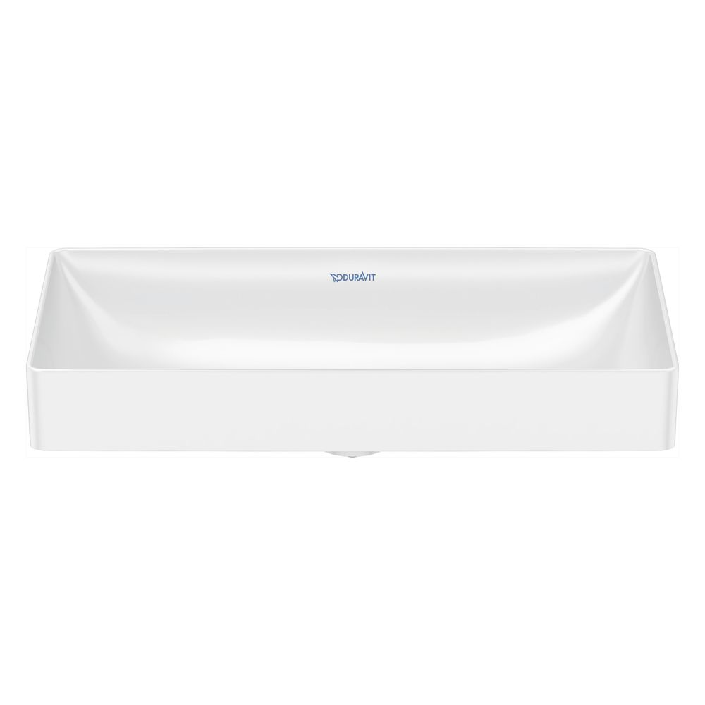 Duravit DuraSquare Aufsatzbecken 600mm, Weiß Hochglanz, DuraCeram, Rechteckig, ohne... DURAVIT-2355600000 4053424324333 (Abb. 4)