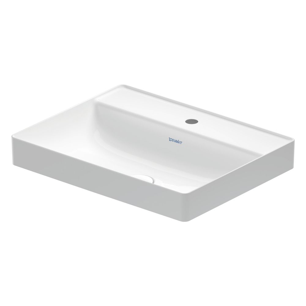 Duravit DuraSquare Aufsatzbecken 600mm, Weiß Hochglanz, DuraCeram, Rechteckig, mit ... DURAVIT-2354600041 4053424151212 (Abb. 4)