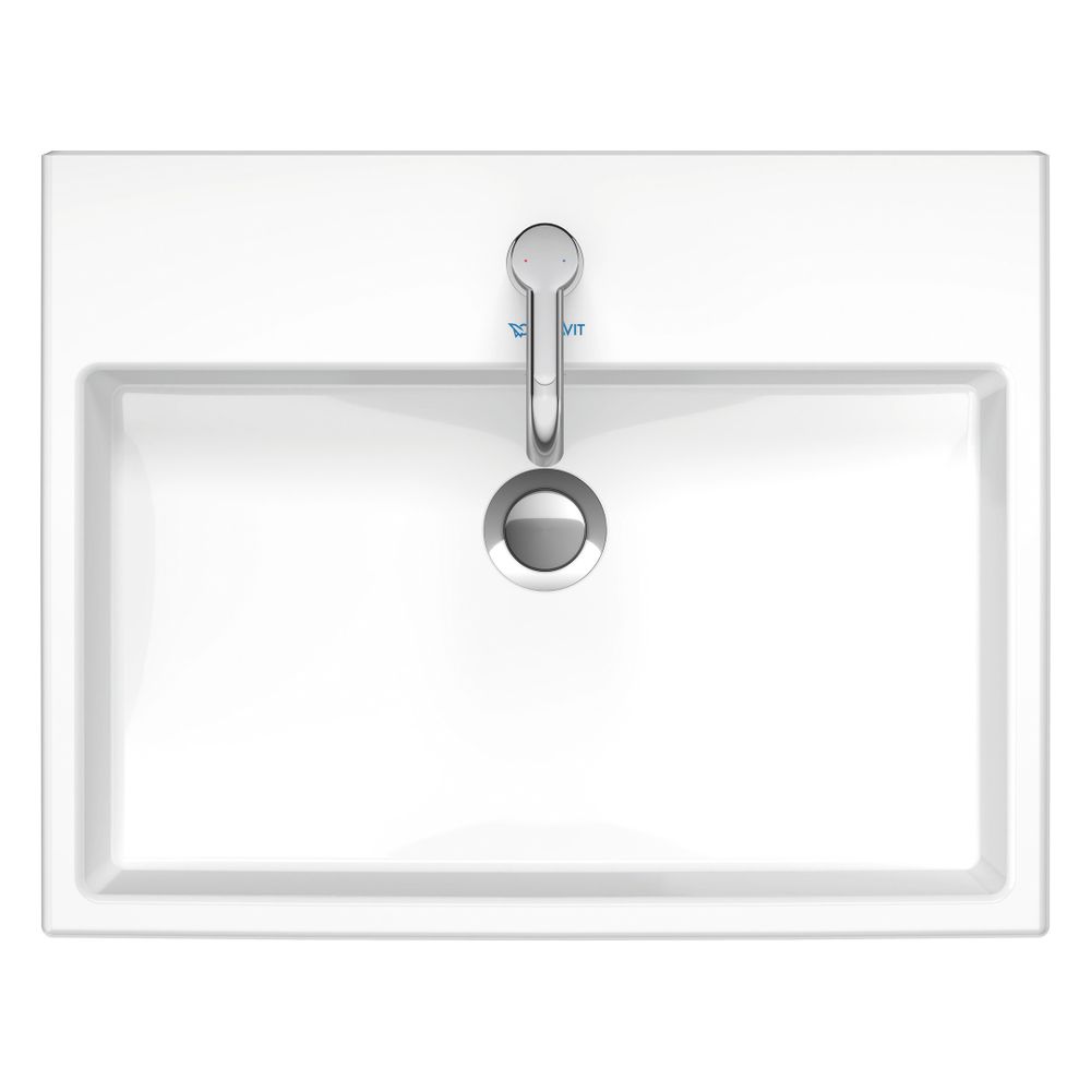 Duravit Vero Air Waschtisch 470x600x165mm wh Weiß Hochglanz, Rechteckig, WonderGli... DURAVIT-23506000711 4053424091860 (Abb. 7)