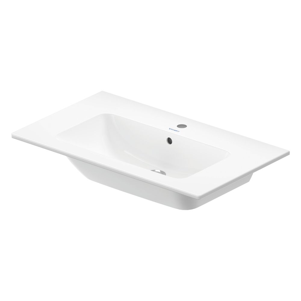 Duravit ME by Starck Waschtisch 490x830x180mm WonderGliss Weiß Hochglanz, Rechtec... DURAVIT-23368300001 4021534966545 (Abb. 10)