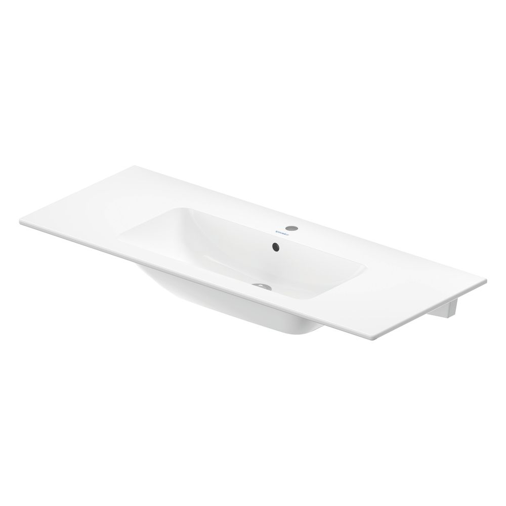 Duravit ME by Starck Waschtisch 490x1230x180mm WonderGliss Weiß Hochglanz, Rechtec... DURAVIT-23361200001 4053424052076 (Abb. 4)