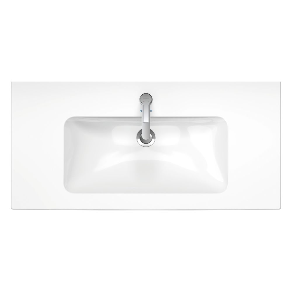Duravit ME by Starck Waschtisch 490x1030x175mm WonderGliss Weiß Hochglanz, Rechtec... DURAVIT-23361000001 4053424021409 (Abb. 7)