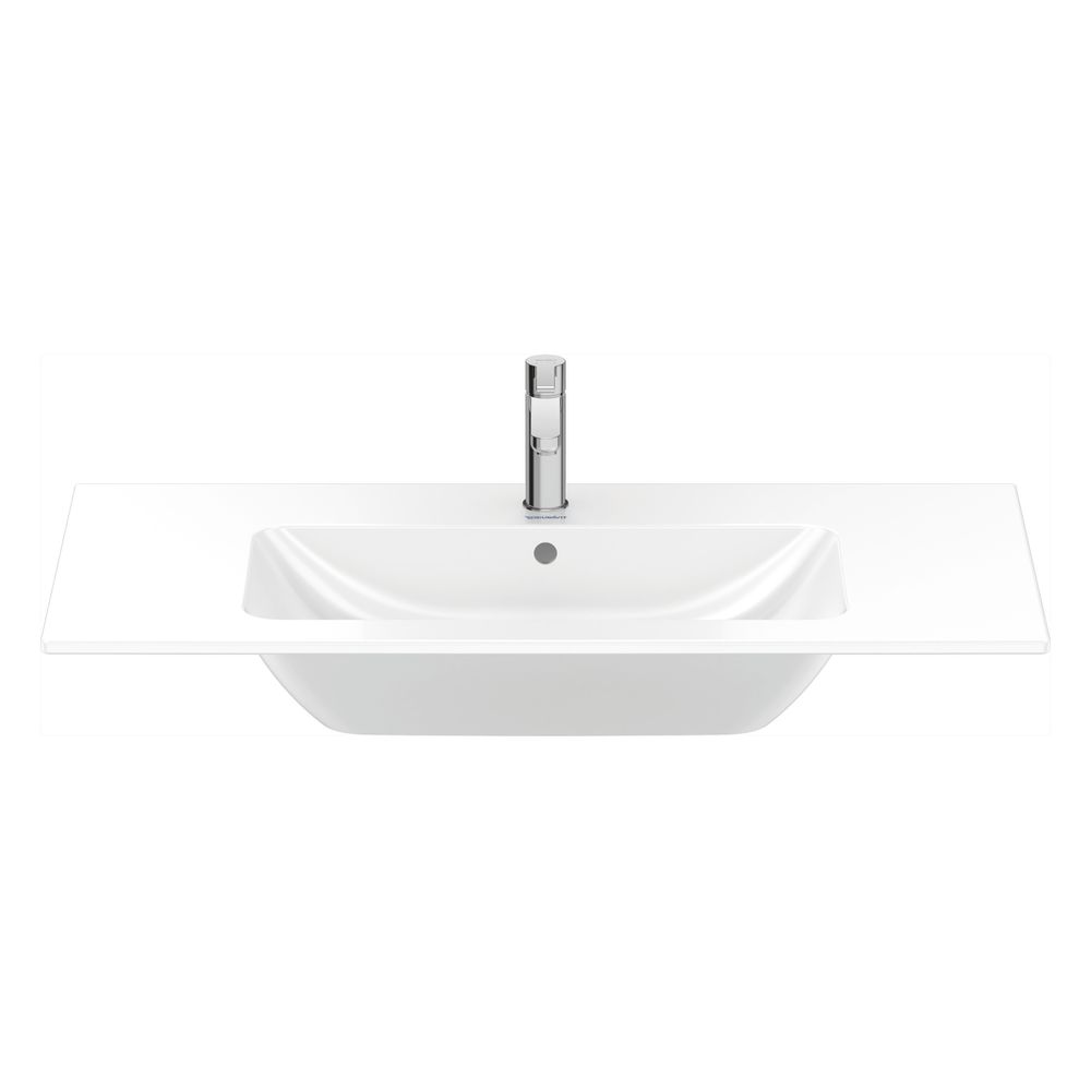 Duravit ME by Starck Waschtisch 490x1030x175mm WonderGliss Weiß Hochglanz, Rechte... DURAVIT-23361000001 4053424021409 (Abb. 10)