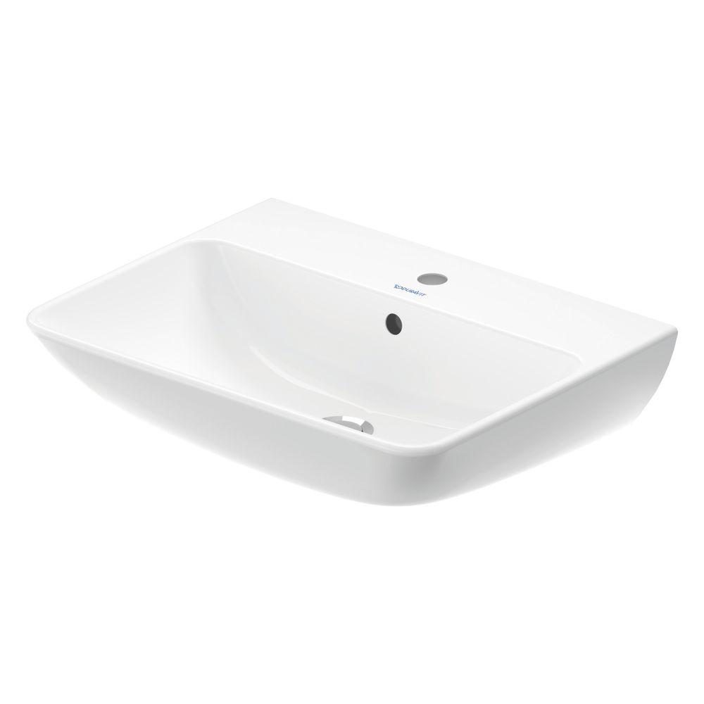 Duravit ME by Starck Waschtisch 460x600x180mm wh Weiß HG, Rechteckig, WonderGliss,... DURAVIT-23356000001 4021534966583 (Abb. 4)