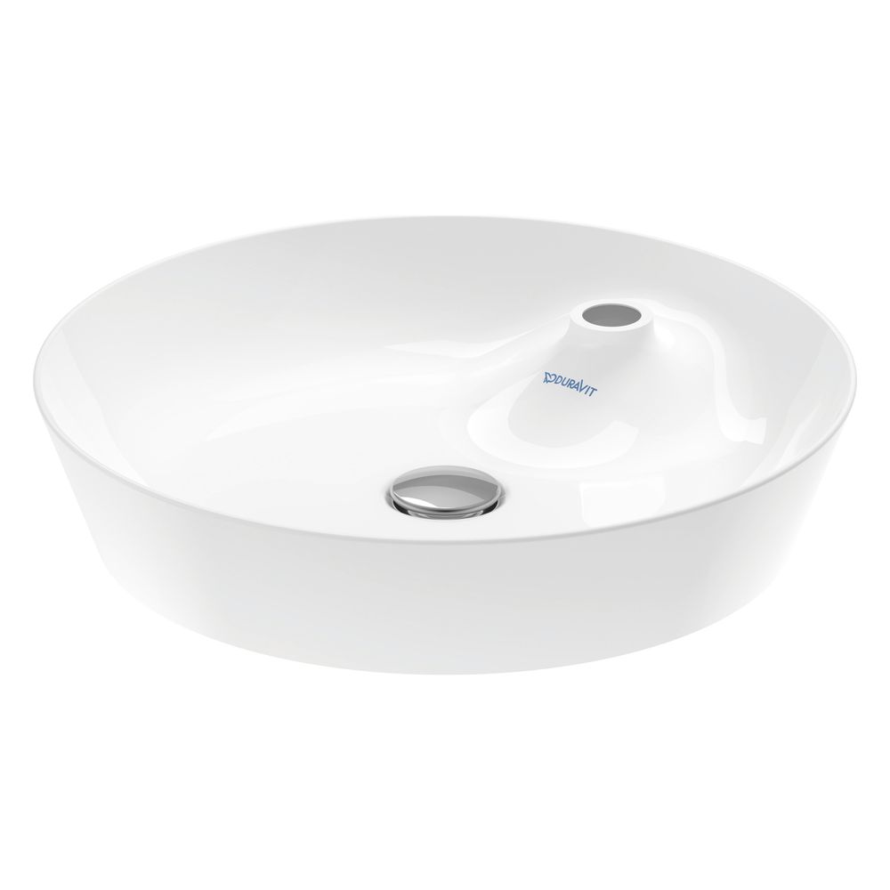 Duravit Cape Cod Aufsatzbecken 480mm, Weiß Hochglanz, DuraCeram, rund, ohne Überlau... DURAVIT-2328480000 4021534955341 (Abb. 4)