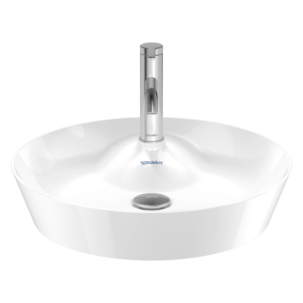 Duravit Cape Cod Aufsatzbecken 480mm, Weiß Hochglanz, DuraCeram, rund, ohne Überlau... DURAVIT-2328480000 4021534955341 (Abb. 9)