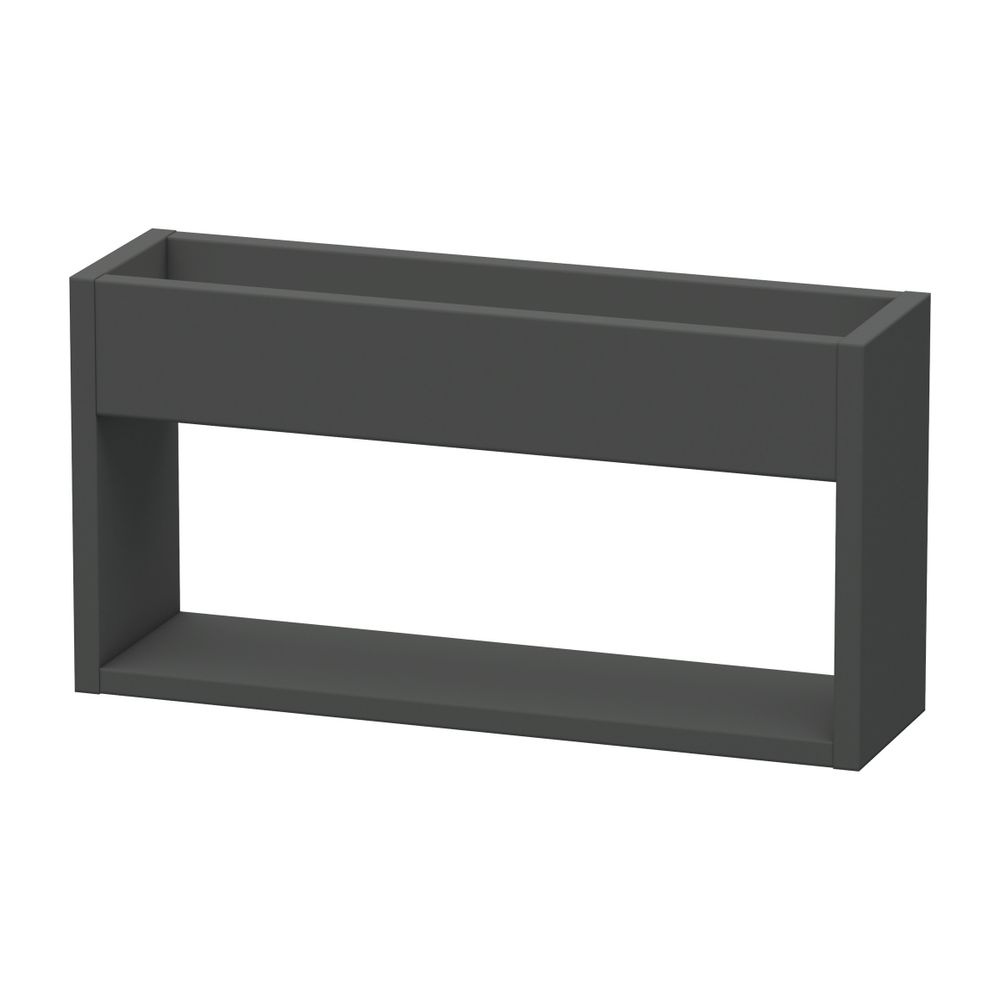 Duravit Ketho Wandregal 135x500x240mm, Graphit Matt, 1 offener Fächer, wandhäng. m... DURAVIT-KT253704949 4021534724558 (Abb. 1)