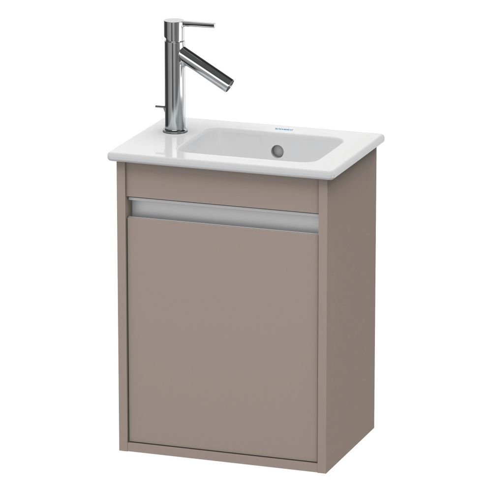 Duravit Ketho Waschtischunterbau wandh. 285x400x550mm, R Basalt Matt, Griffleiste ... DURAVIT-KT6417R4343 4053424449661 (Abb. 4)