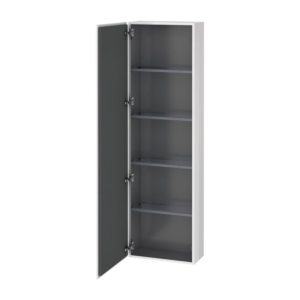Duravit L-Cube Hochschrank Dekor 243x500x1760mm, Eiche Marmoriert Matt, 1 Tür L Gr... DURAVIT-LC1171L5555 4067116355963 (Abb. 1)