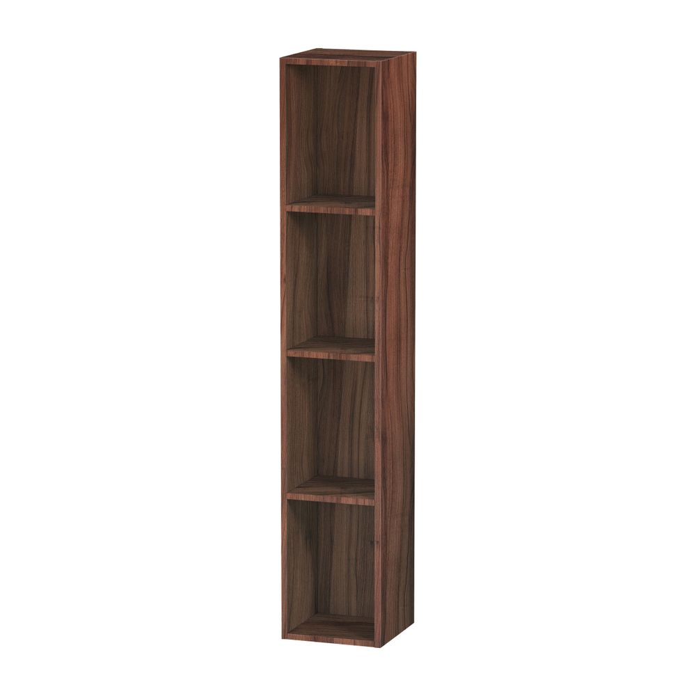 Duravit L-Cube Regalelement Wandmontage 180x180x1000mm, Nussbaum, 4 oF, mit Befest... DURAVIT-LC120507979 4053424296913 (Abb. 1)