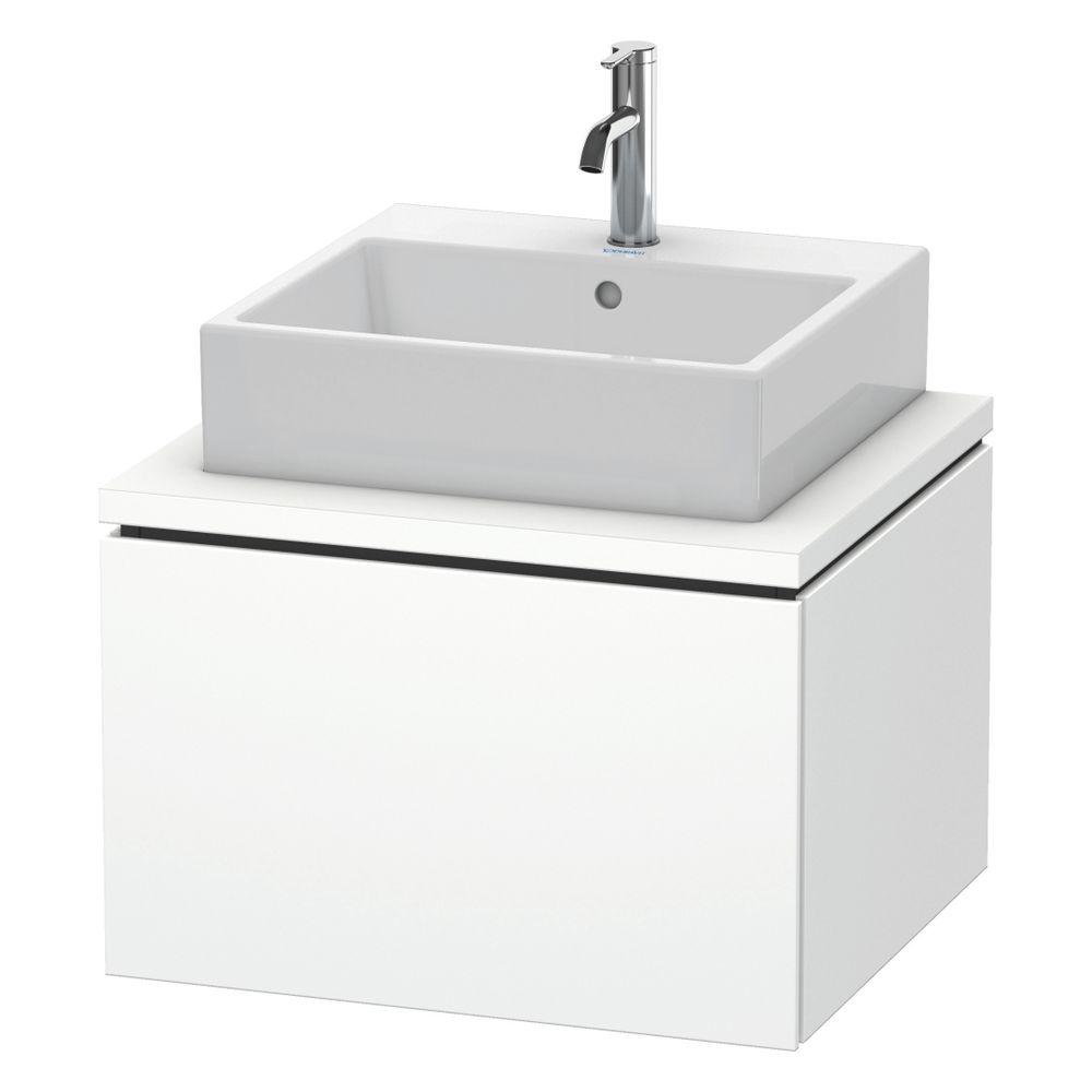 Duravit L-Cube Konsolenwaschtischunterbau wandh. 547x620x400mm ohne KSP Mattweiß, ... DURAVIT-LC581001818 4053424368559 (Abb. 4)