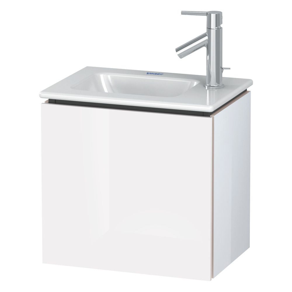 Duravit L-Cube Waschtischunterbau wandh. 294x420x400mm, R, Eiche Mattschwarz, Grif... DURAVIT-LC6272R1616 4063382093196 (Abb. 4)