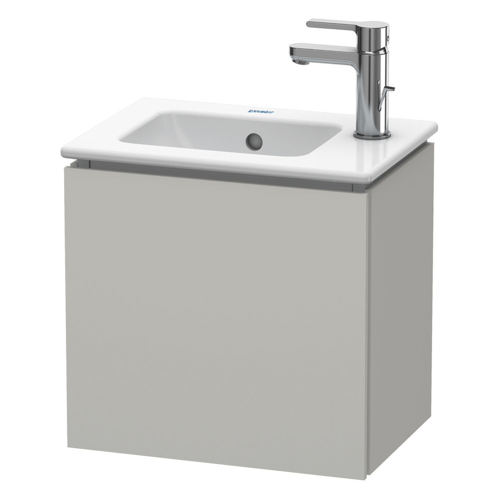 Duravit L-Cube Waschtischunterbau wandh. 294x420x400mm, L, Betongrau Matt, Grifflo... DURAVIT-LC6272L0707 4053424647258 (Abb. 4)