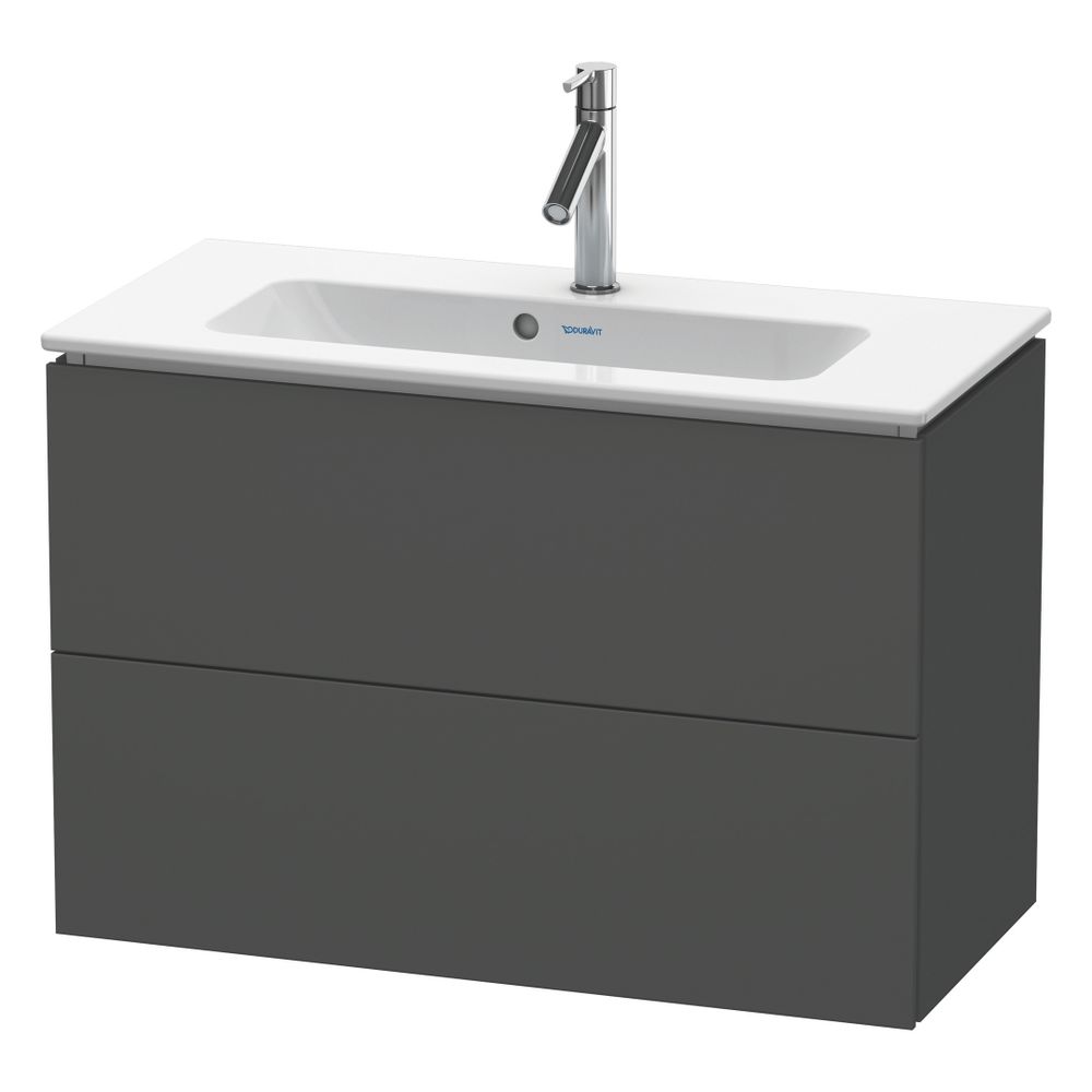 Duravit L-Cube Waschtischunterbau wandh. 391x820x550mm Compact, Graphit Matt, Grif... DURAVIT-LC625704949 4053424452289 (Abb. 4)