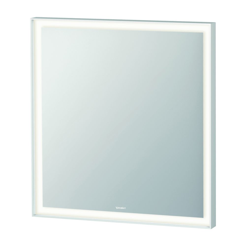 Duravit L-Cube Spiegel Wandmontage 67x650x700mm, Weiß, LED, 23W, Betätigung Se... DURAVIT-LC7380018180100 4067116101614 (Abb. 1)
