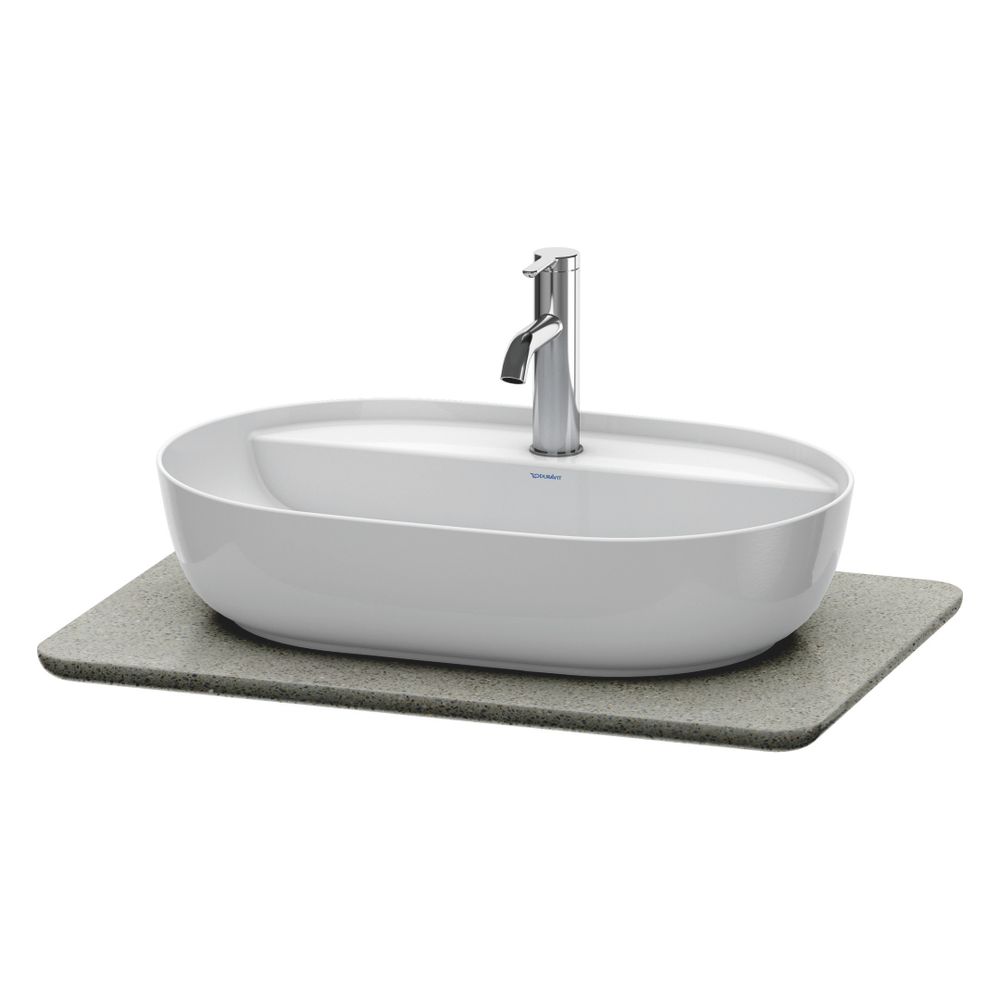 Duravit Luv Konsole 475x688x20mm, 1 Ausschnitt/Waschplatz, Luv Konsole, Grau polie... DURAVIT-LU946503333 4053424465968 (Abb. 4)