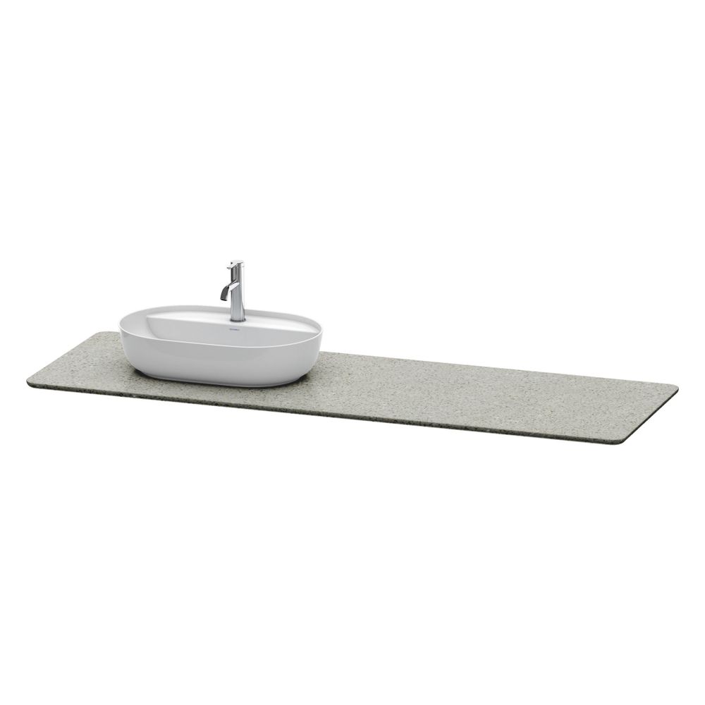 Duravit Luv Konsole 595x1783x20mm, L, 1 Ausschnitt/Waschplatz, Luv Konsole, Grau p... DURAVIT-LU9468L3333 4053424466057 (Abb. 4)