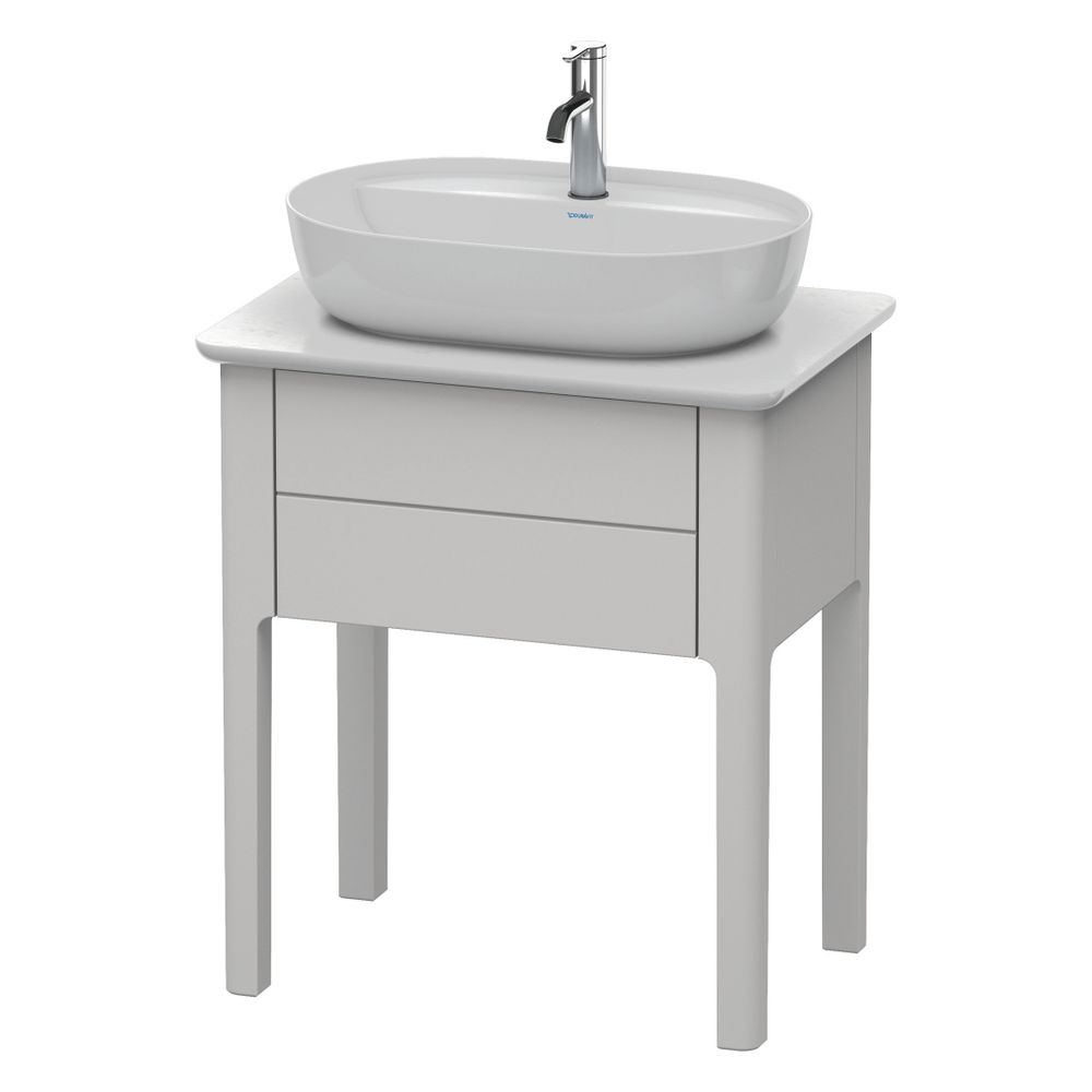 Duravit Luv Konsolenwaschtischunterbau bodenstehend 450x638x743mm ohne KSP Nordic ... DURAVIT-LU956003939 4053424465319 (Abb. 4)