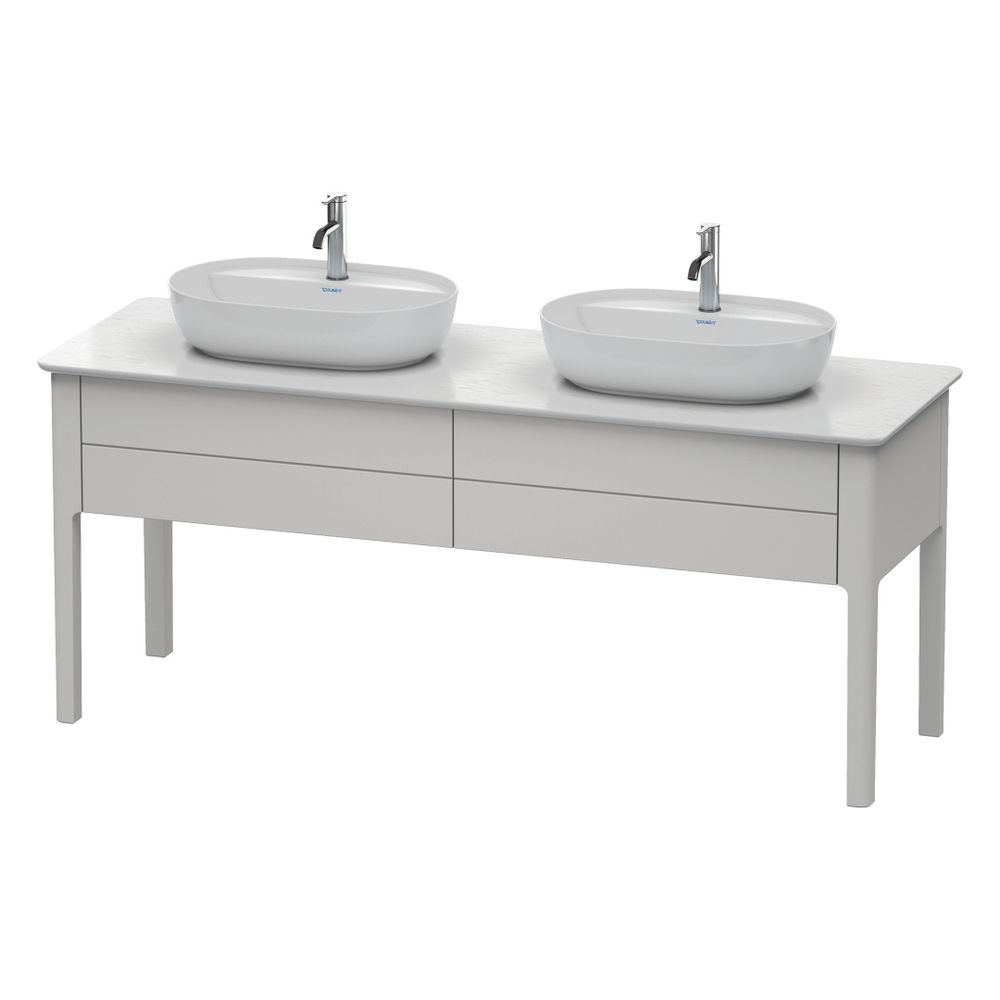Duravit Luv Konsolenwaschtischunterbau bodenstehend 570x1733x743mm ohne KSP Nordic... DURAVIT-LU9562B3939 4053424465432 (Abb. 4)