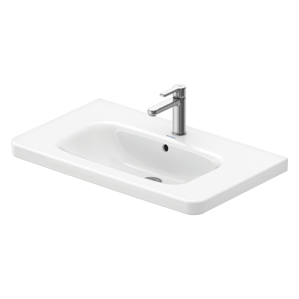 Duravit DuraStyle Waschtisch 480x800x170mm, Weiß Hochglanz, Rechteckig, 1 Waschplat... DURAVIT-2320800000 4021534850721 (Abb. 4)