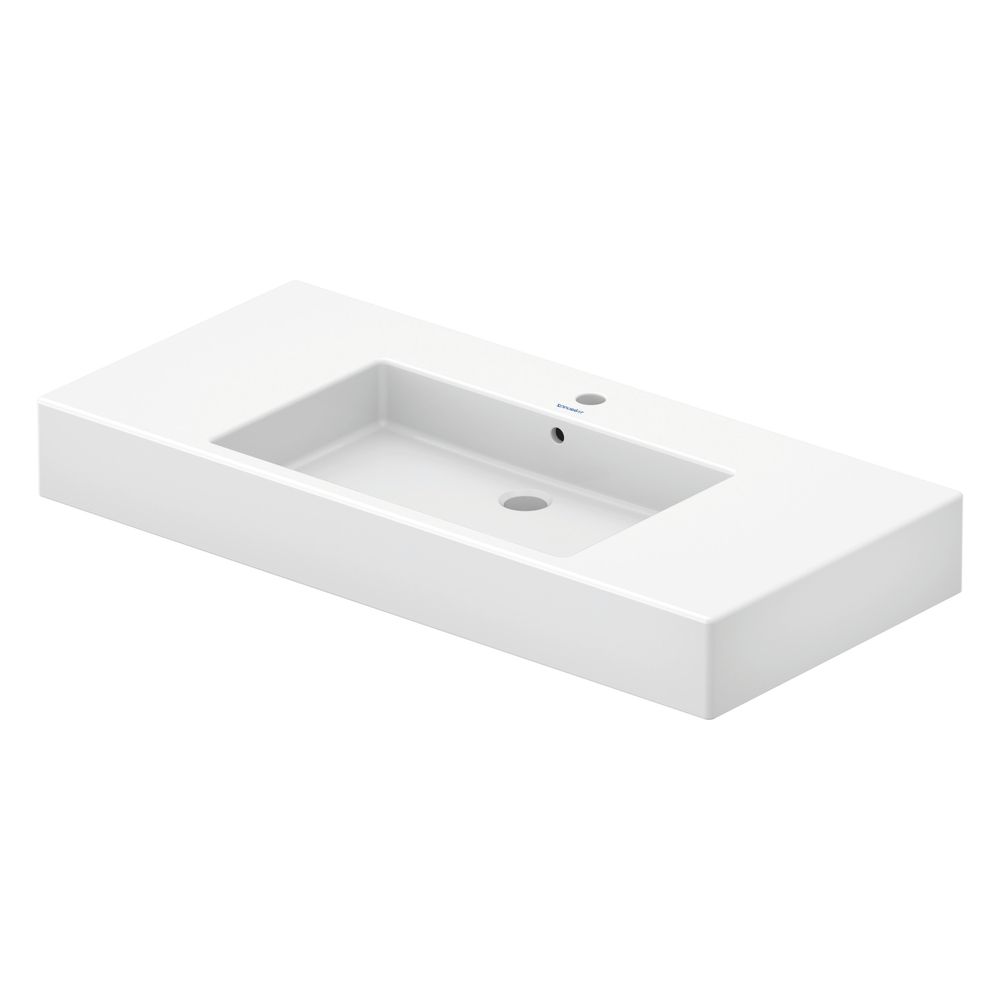 Duravit Vero Waschtisch 490x1050x170mm, WonderGliss, Weiß Hochglanz, Rechteckig, 1... DURAVIT-03291000001 4021534317460 (Abb. 4)