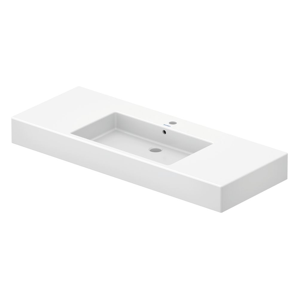 Duravit Vero Waschtisch 490x1250x170mm, WonderGliss, Weiß Hochglanz, Rechteckig, 1... DURAVIT-03291200001 4021534317507 (Abb. 4)