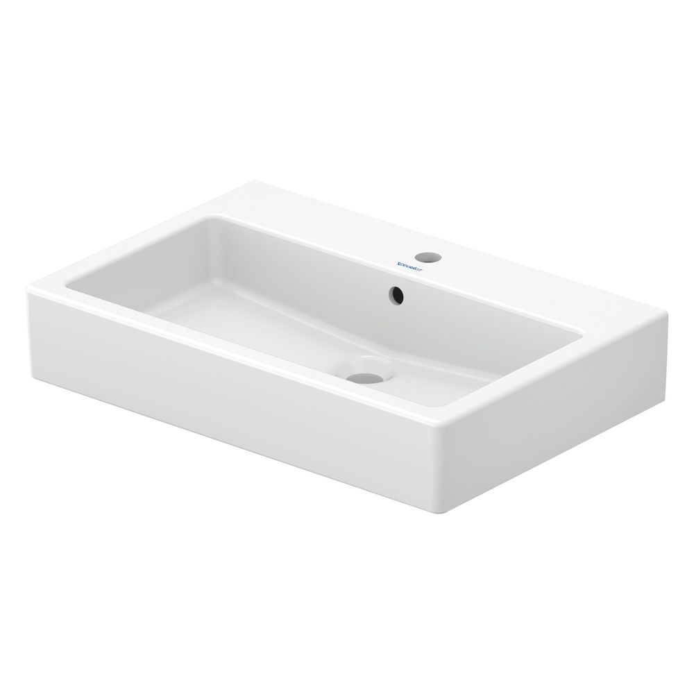 Duravit Vero Waschtisch 470x700x165mm wandhäng., Weiß Hochglanz, Rechteckig, 1 WP m... DURAVIT-0454700027 4021534693694 (Abb. 4)