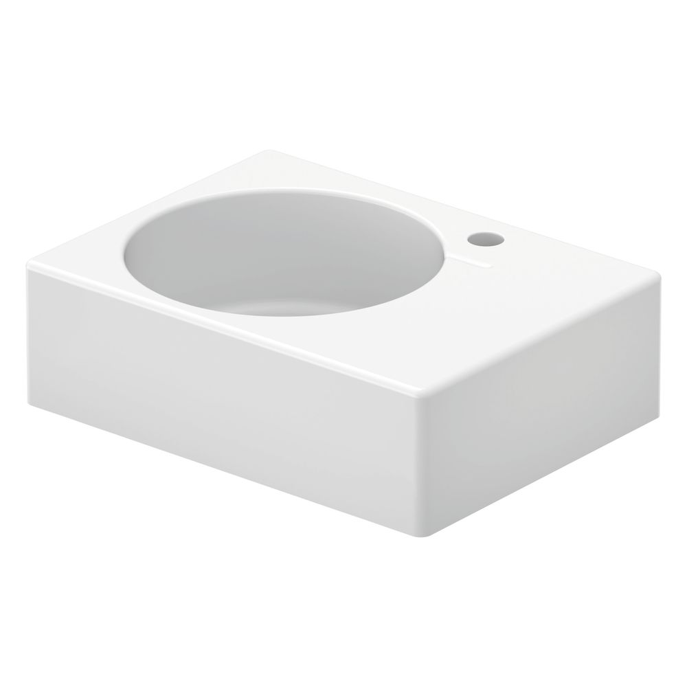 Duravit Design Classics Waschtisch 460x615x225mm wandhäng., L, Weiß Hochglanz, Rech... DURAVIT-0684600011 4021534217302 (Abb. 4)