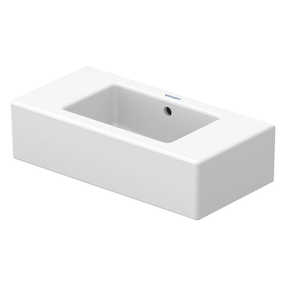 Duravit Vero Handwaschbecken 250x500x150mm, Weiß HG, WonderGliss, Rechteckig, 1 Wa... DURAVIT-07035000001 4021534317361 (Abb. 4)