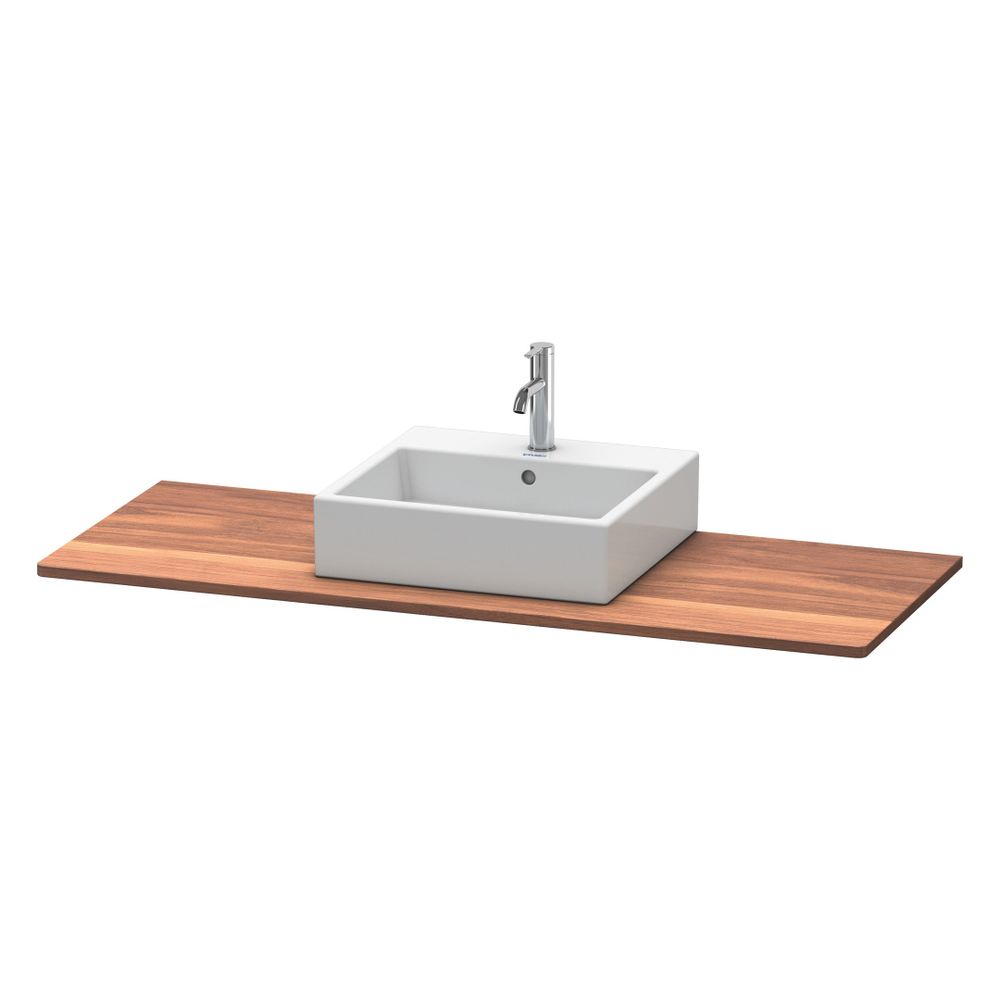 Duravit XSquare Massivholzkonsole 550x1400x20mm, 1 Ausschnitt/Waschplatz, Amerikan... DURAVIT-XS061GM7777 4053424569796 (Abb. 4)