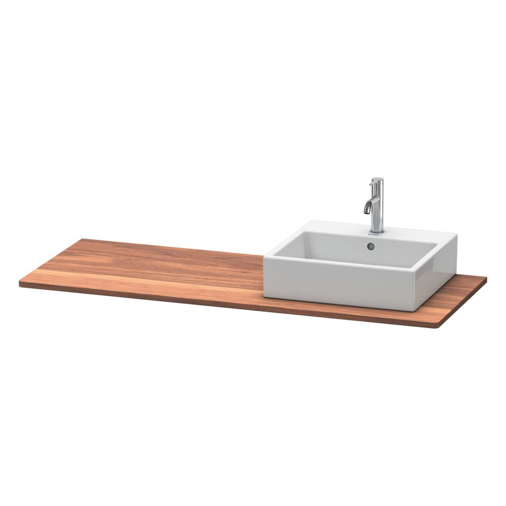 Duravit XSquare Massivholzkonsole 550x1400x20mm, R, 1 Ausschnitt/Waschplatz, Ameri... DURAVIT-XS061GR7777 4053424569789 (Abb. 4)