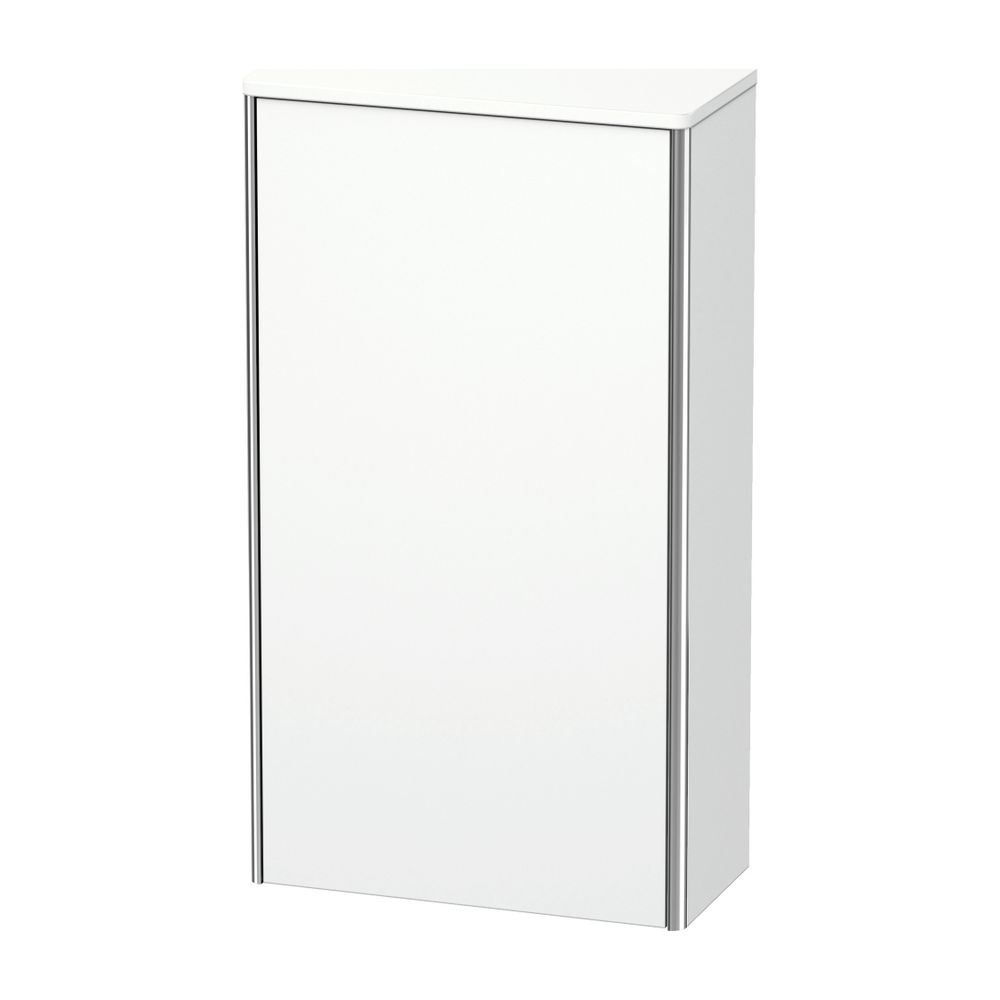 Duravit XSquare Halbhochschrank Dekor 236x500x896mm Mattweiß, 1 Tür L, 2 Glas-FB m... DURAVIT-XS1303L1818 4053424569840 (Abb. 1)