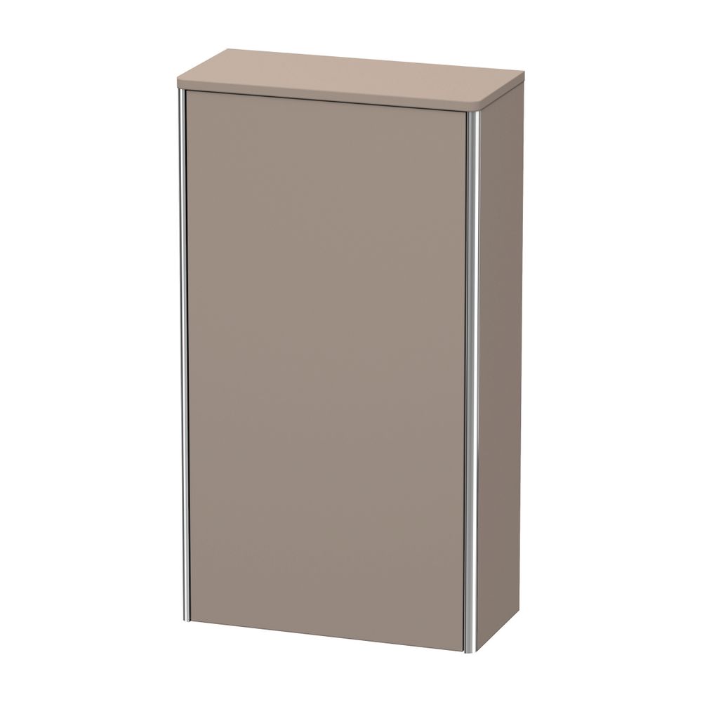 Duravit XSquare Halbhochschrank Dekor 236x500x896mm Basalt Matt, 1 Tür L, 2 Glas-F... DURAVIT-XS1303L4343 4053424569888 (Abb. 1)
