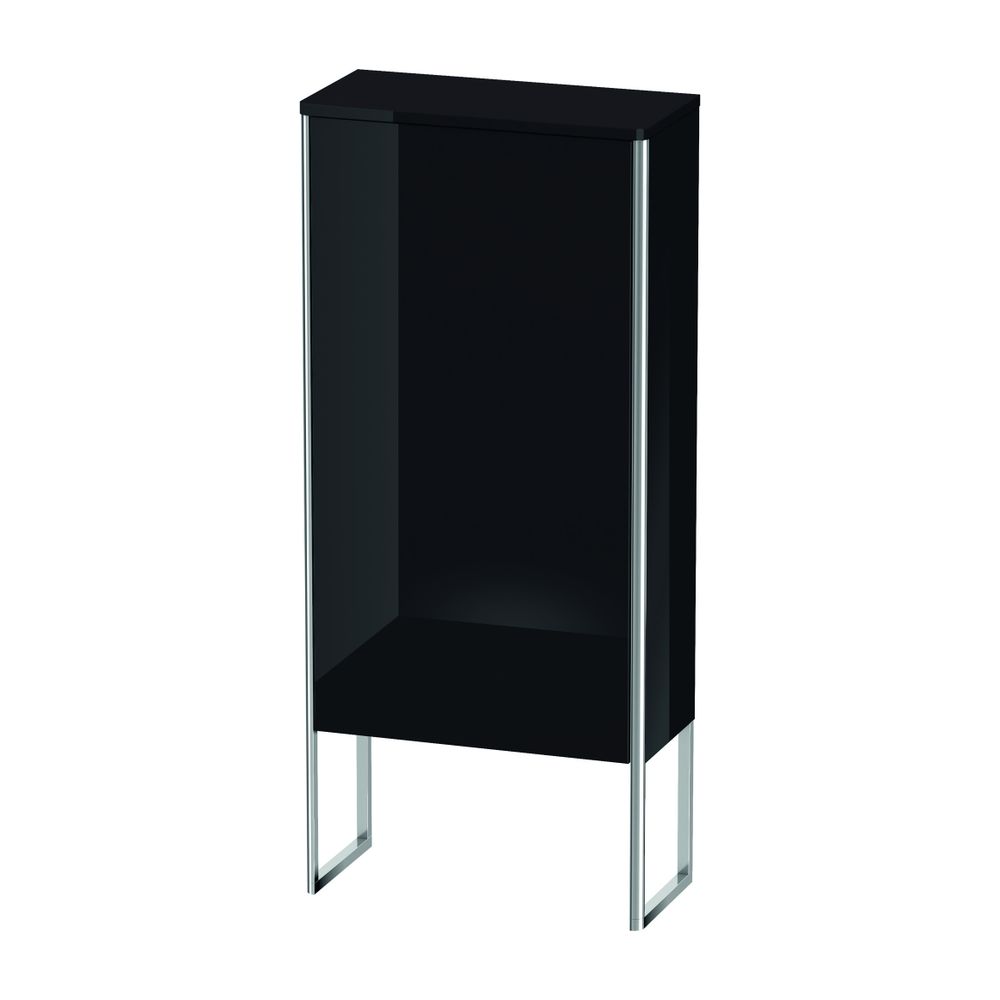 Duravit XSquare Halbhochschrank Dekor 236x500x1136mm Schwarz HG, 1 Tür L, 2 Glas-F... DURAVIT-XS1304L4040 4053424571591 (Abb. 3)