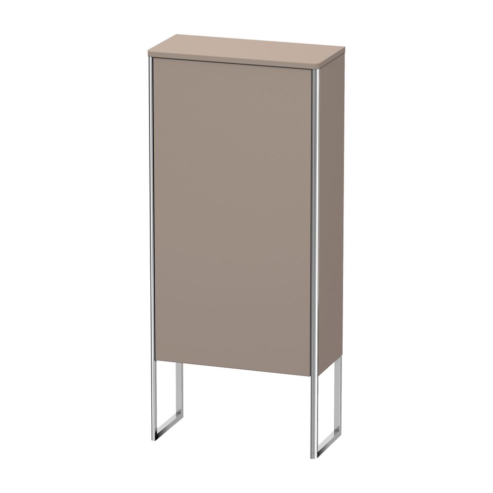 Duravit XSquare Halbhochschrank Dekor 236x500x1136mm Basalt Matt, 1 Tür L, 2 Glas-... DURAVIT-XS1304L4343 4053424571157 (Abb. 1)