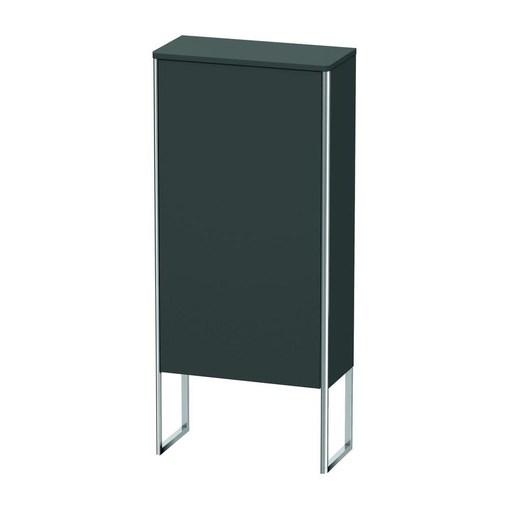 Duravit XSquare Halbhochschrank Dekor 236x500x1136mm Graphit Matt, 1 Tür L, 2 Glas... DURAVIT-XS1304L4949 4053424571188 (Abb. 1)