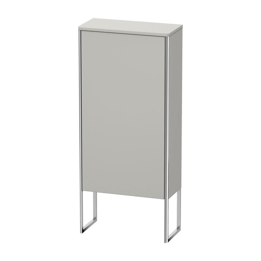 Duravit XSquare Halbhochschrank Dekor 236x500x1136mm Betongrau Matt, 1 Tür R, 2 Gl... DURAVIT-XS1304R0707 4053424571126 (Abb. 1)