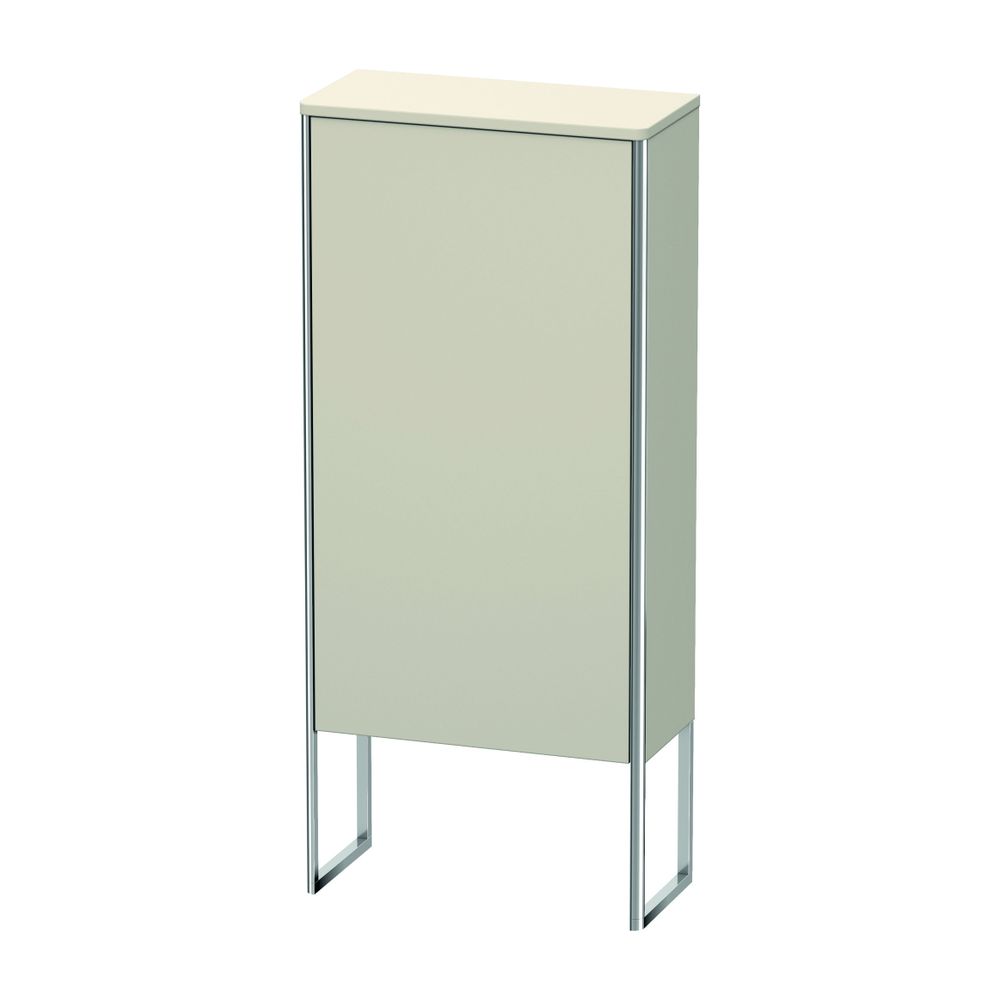 Duravit XSquare Halbhochschrank Dekor 236x500x1136mm Taupe Matt, 1 Tür R, 2 Glas-F... DURAVIT-XS1304R9191 4053424571133 (Abb. 1)